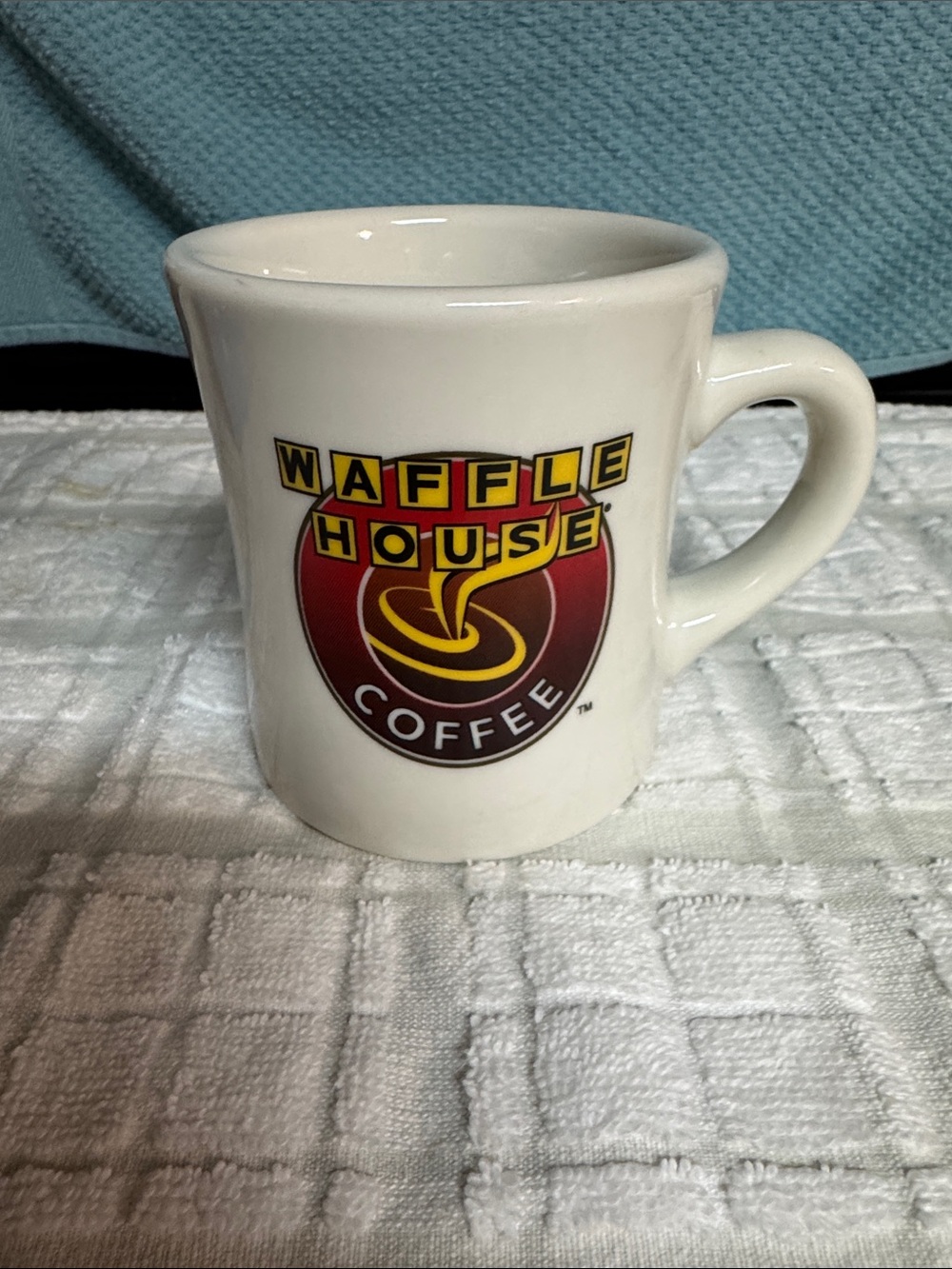 Waffle House White Coffee Mug -